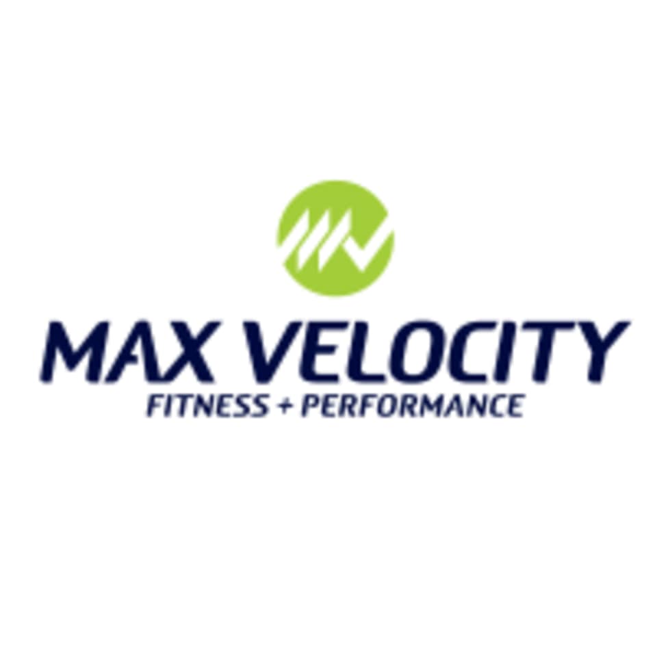 Max Velocity Fitness + Performance logo