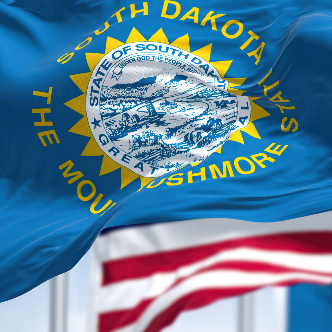 South Dakota state flag