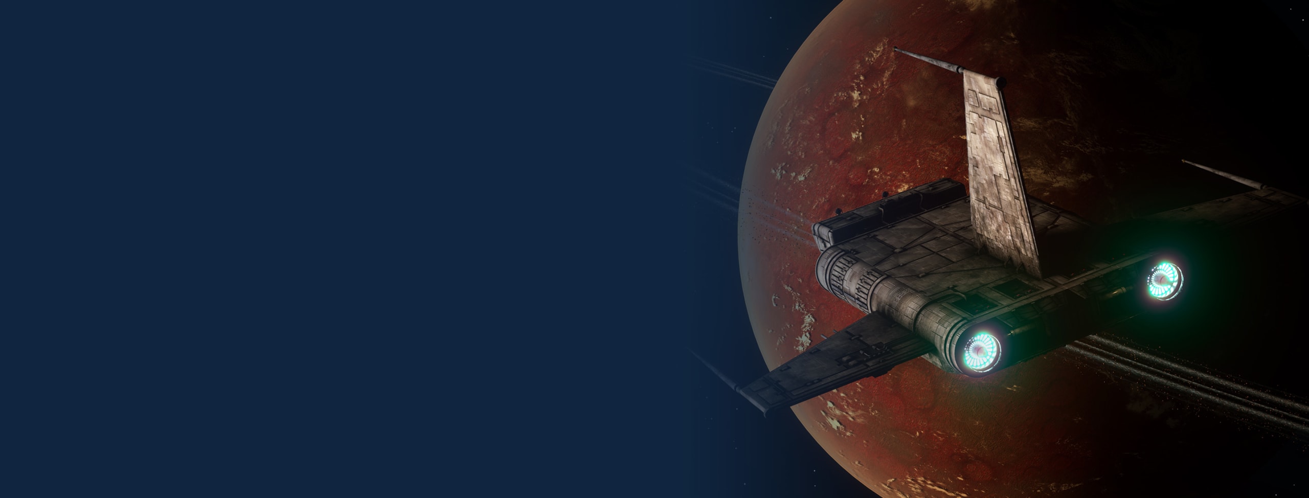 Sci-fi spaceship
