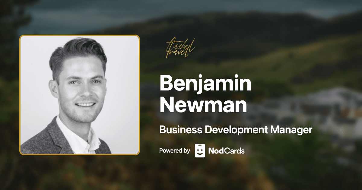 Benjamin Newman | Business Development Manager