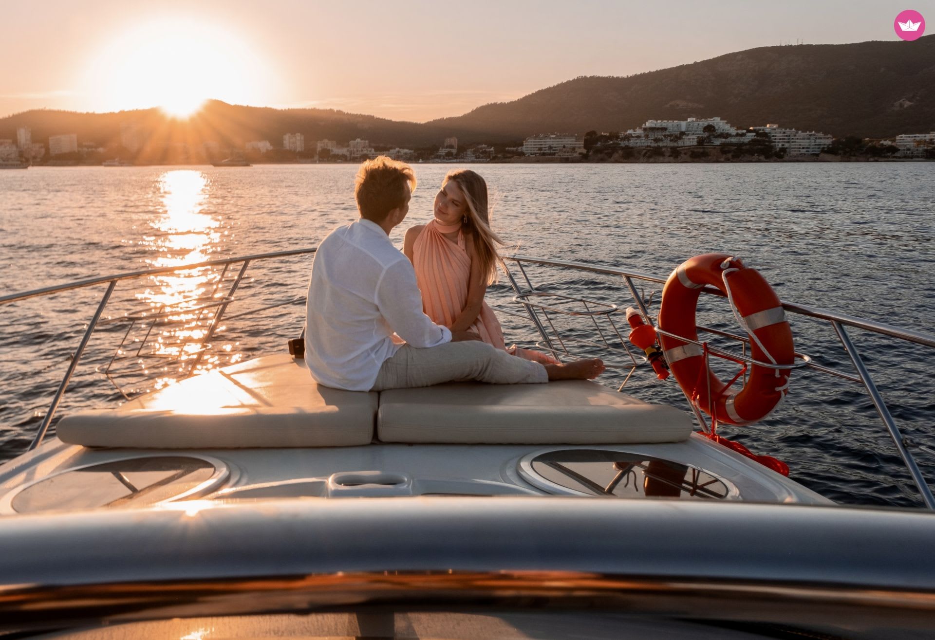 Romantic Sunset: Golden Hours with Cava Brut