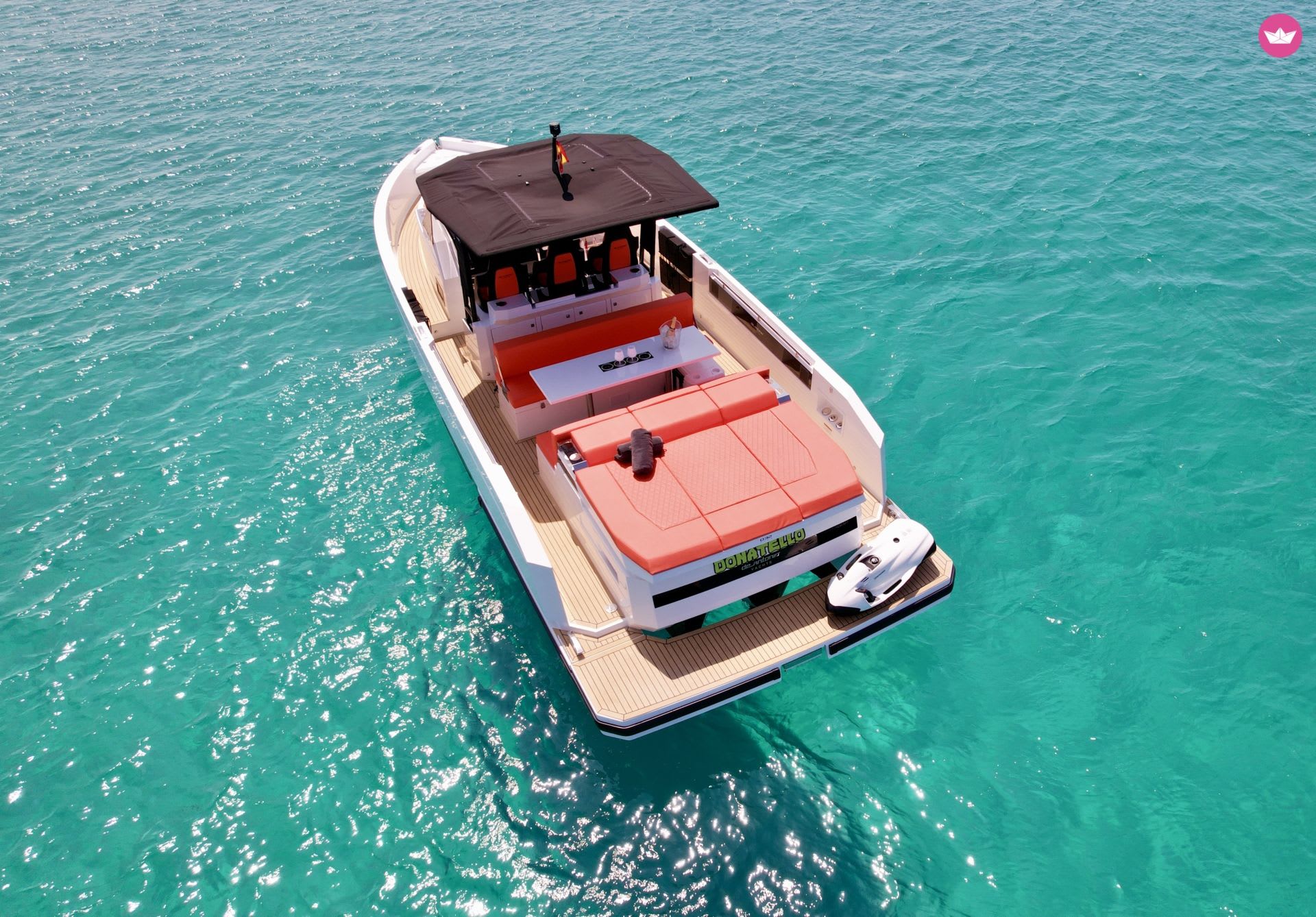 Donatello/Drei-Inseln-Bootstour: Ibiza, Formentera und Espalmador