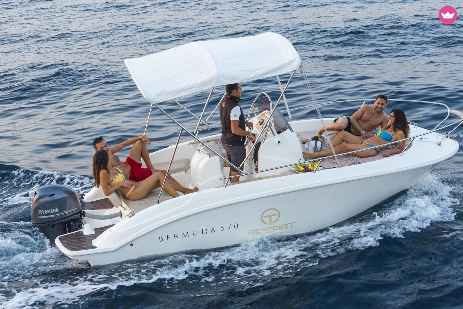 Capri por mar: tour privado en barco de 6 horas desde Capri