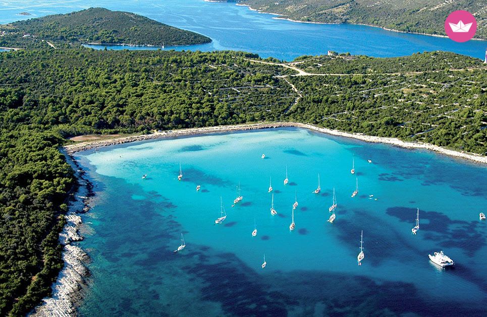 Laguna Azul y pueblos isleños: Descubrimiento del Adriático de día completo