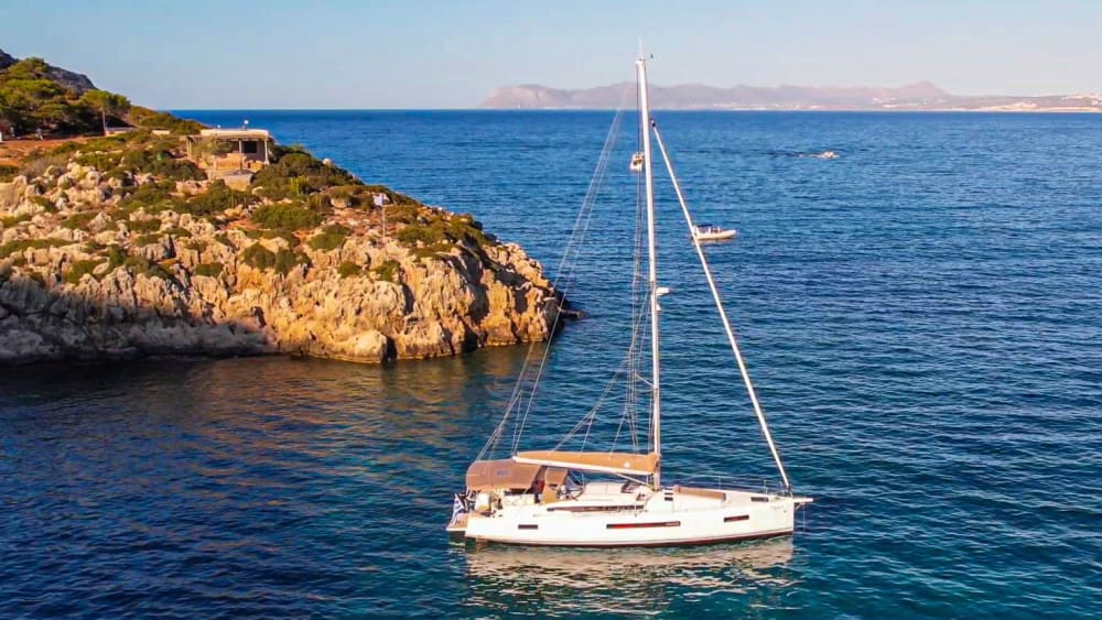 Croisière de luxe d'une journée en Crète&nbsp;: explorez Gramvousa et le lagon de Balos