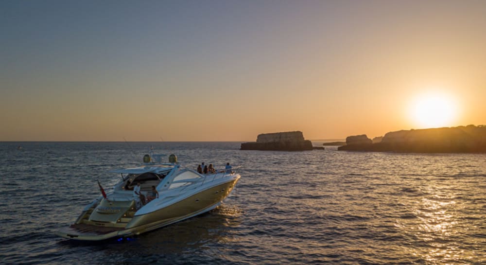 Costa del Atardecer y Cuevas: Crucero de medio día desde Albufeira