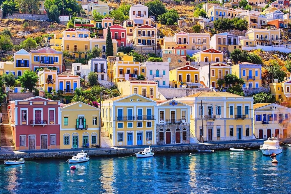 Full-Day Cruise to Symi Island, St. George Bay & St. Marina island