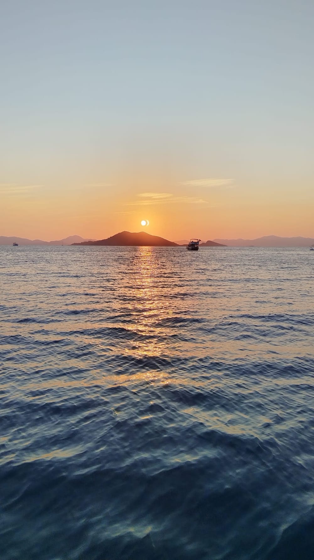 Evening Glow at Sea: A Sunset Tour Through Fethiye’s Şövalye Island