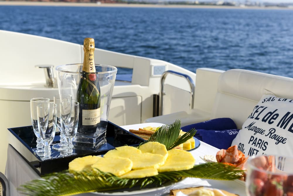 5-Hour Private Yacht Cruise: Benagil, Jet Ski (Price not included) and Portuguese Riviera