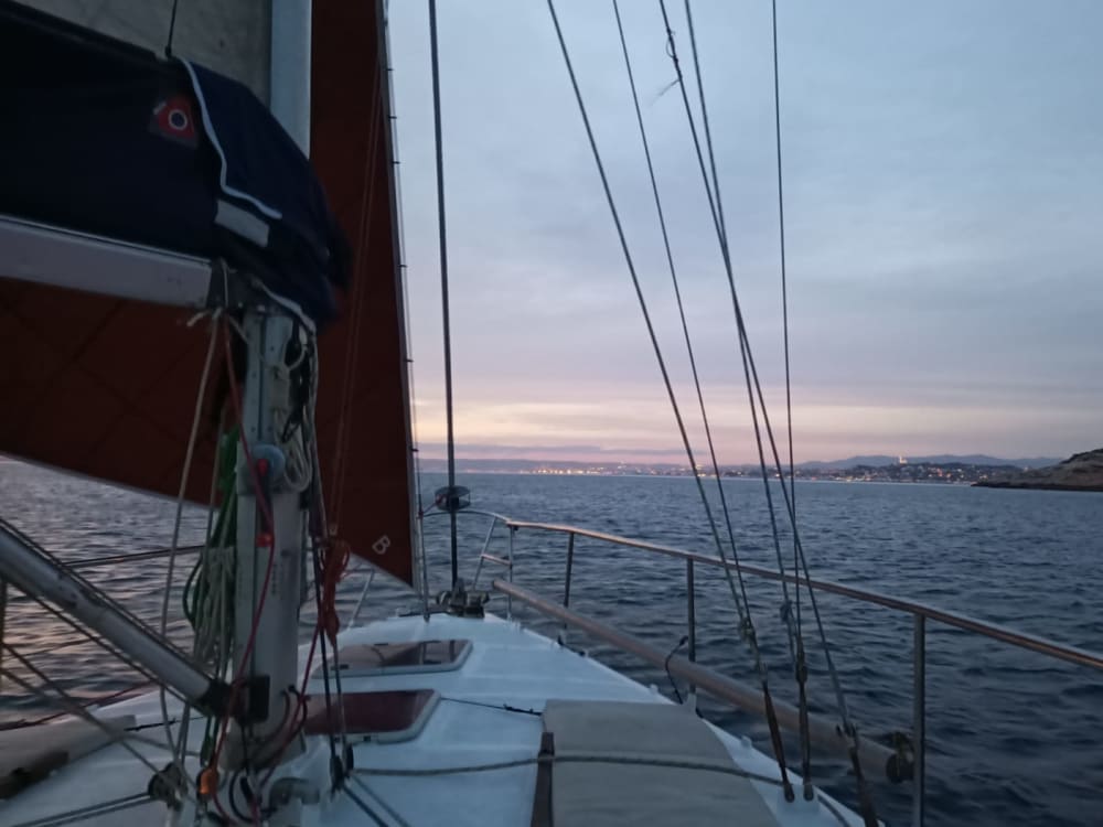 Coucher de Soleil dans les Calanques du Frioul