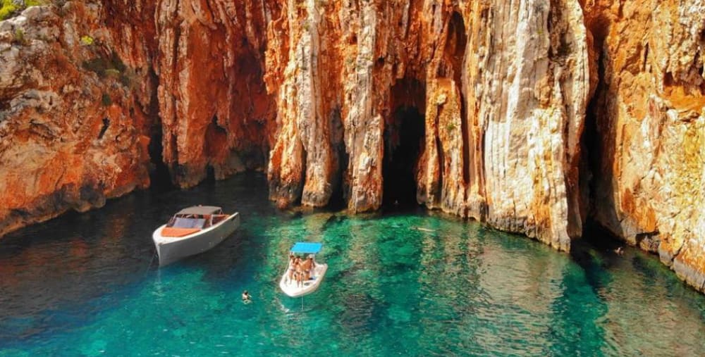 Isole di Hvar e Pakleni con motoscafo di lusso