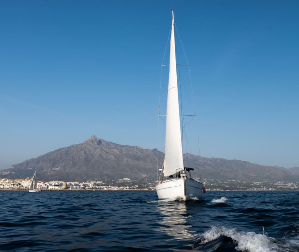 The Mediterranean in its purest form: 4-hour sailing trip in Marbella