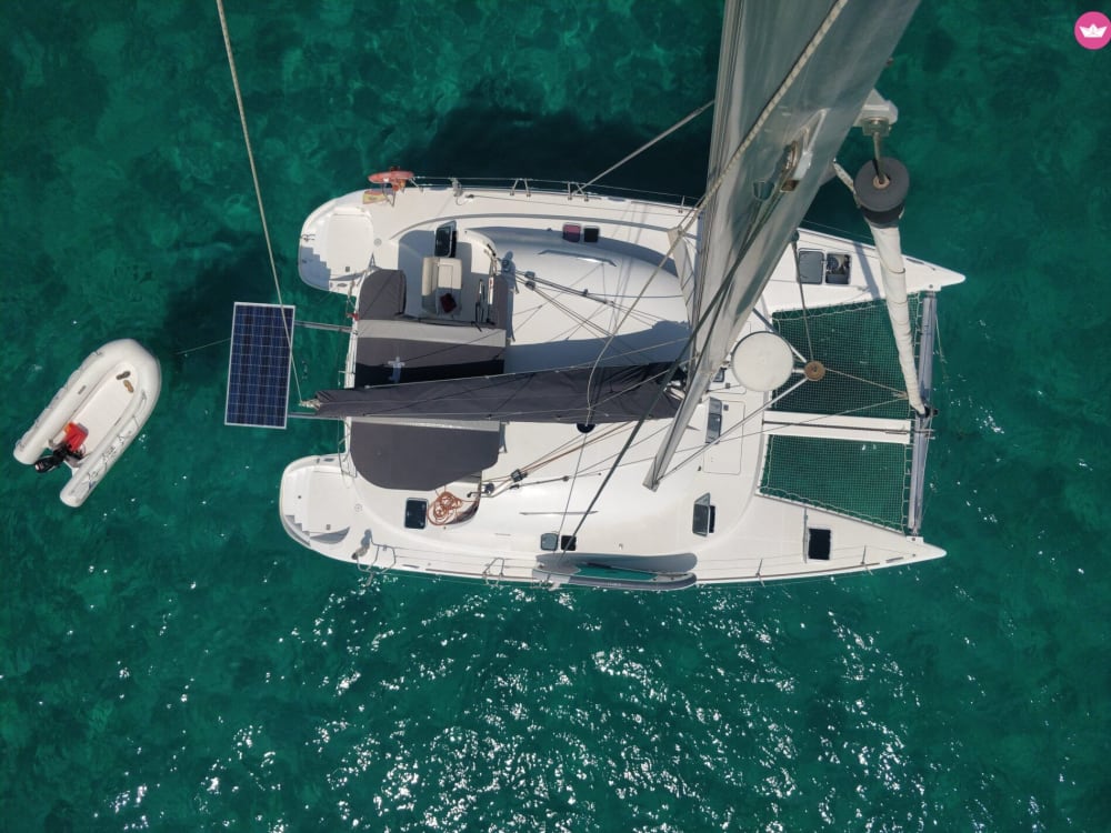 Privater Katamaran zu den schönsten Stränden Formenteras