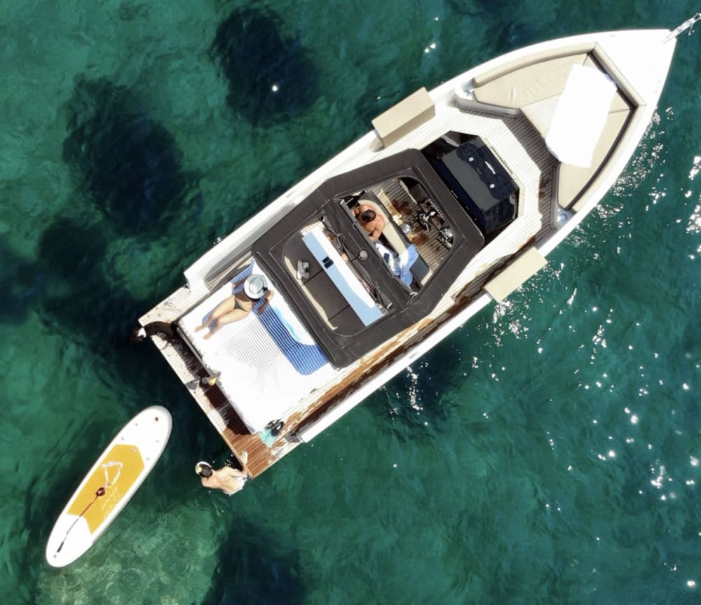 Habeas Corpus/Drei-Inseln-Bootstour: Ibiza, Formentera und Espalmador