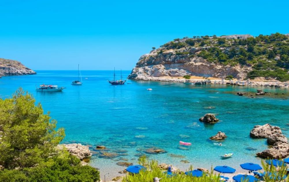 Joyas de la isla: un crucero por la costa de Rodas