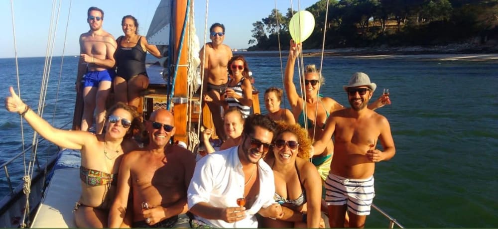 Full day at sea - Departure: Port of Tróia