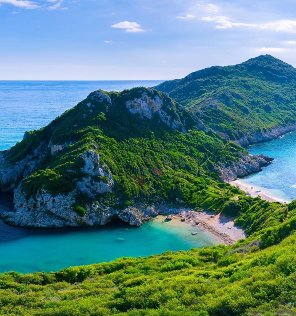 Crociera di un giorno intero nel nord-est di Corfù: natura, isolamento e calma ionica