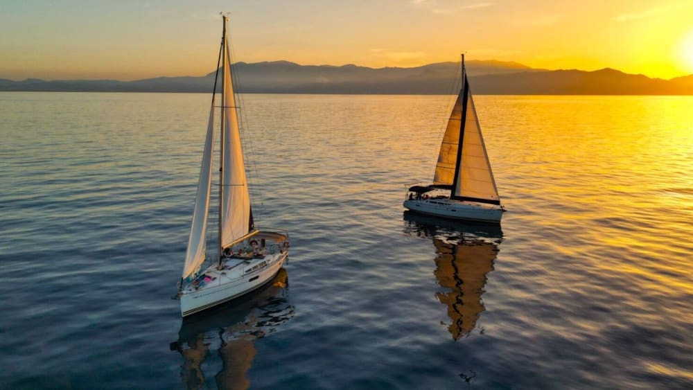 Ηλιοβασίλεμα ιστιοπλοϊκή Κρουαζιέρα ΣΤΟΥΣ ΑΓΙΟΥΣ ΘΕΟΔΩΡΟΙ