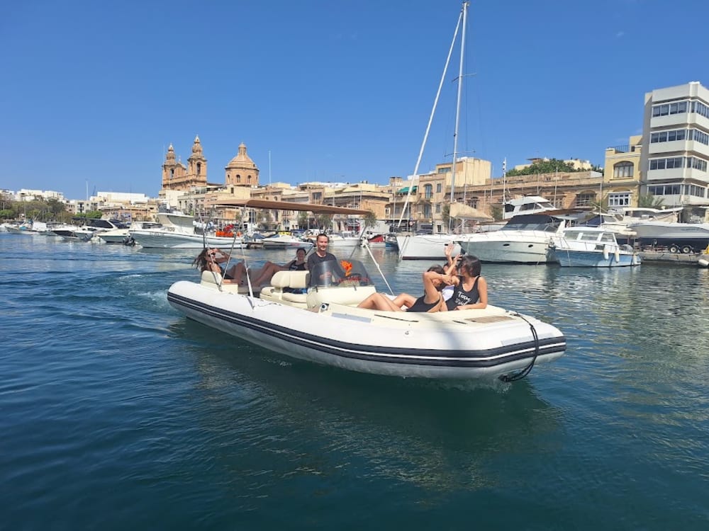 Exclusive Half-Day Boat Trip to Comino (Blue Lagoon, Crystal Lagoon and Caves)