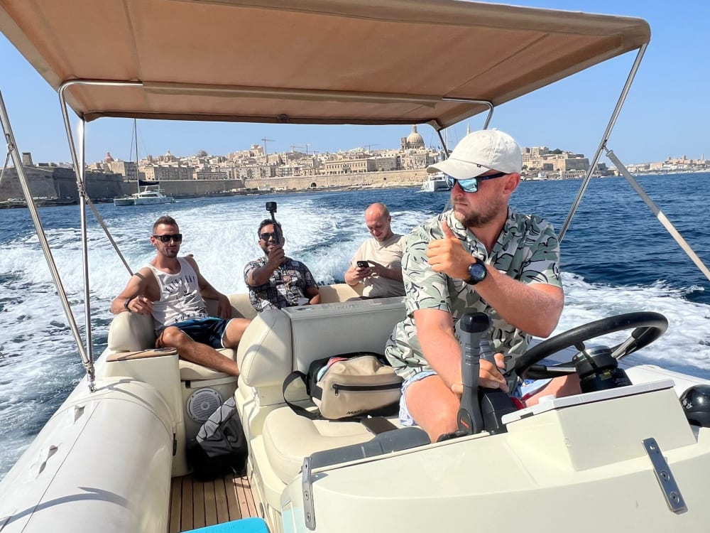 Exclusive Half-Day Boat Trip to Comino (Blue Lagoon, Crystal Lagoon and Caves)