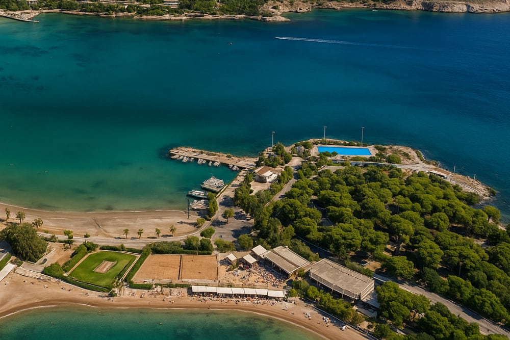 Nagez, bronzez et détendez-vous – Croisière privée à Vouliagmeni au départ de Glyfada