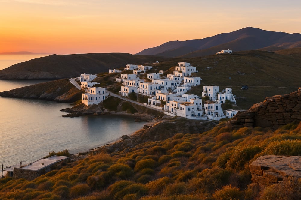 Transfert VIP à grande vitesse – d'Athènes à Kythnos en bateau privé