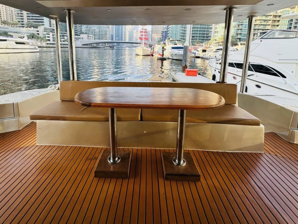 4-Hour Luxury Italian 88ft Yacht with Jacuzzi Experience in Dubai Best Offer