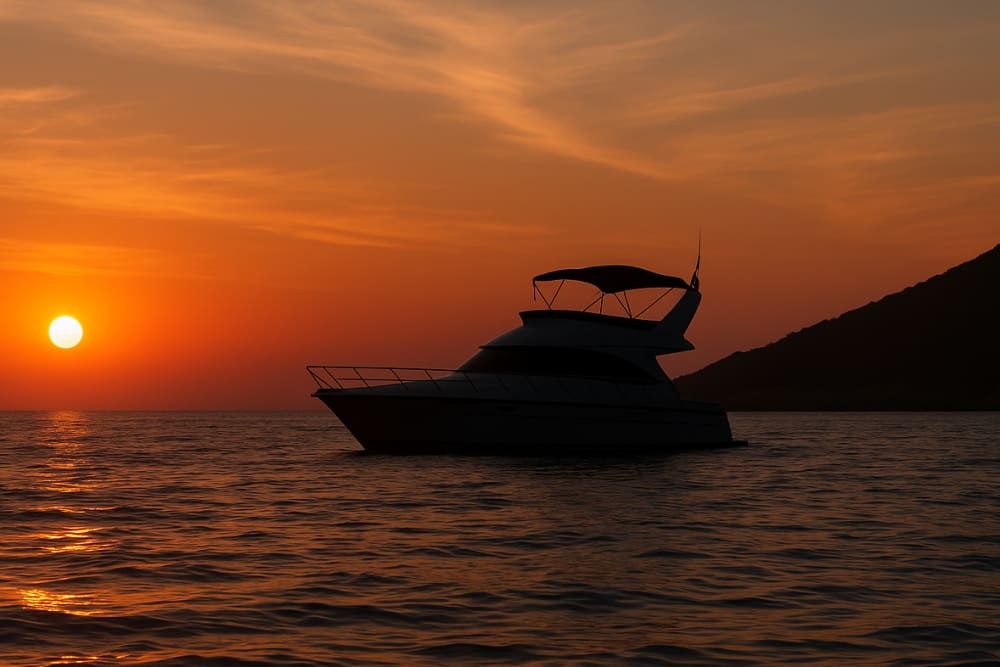 Bodrum Diner Zonsondergang — Privé Avondjachtervaring