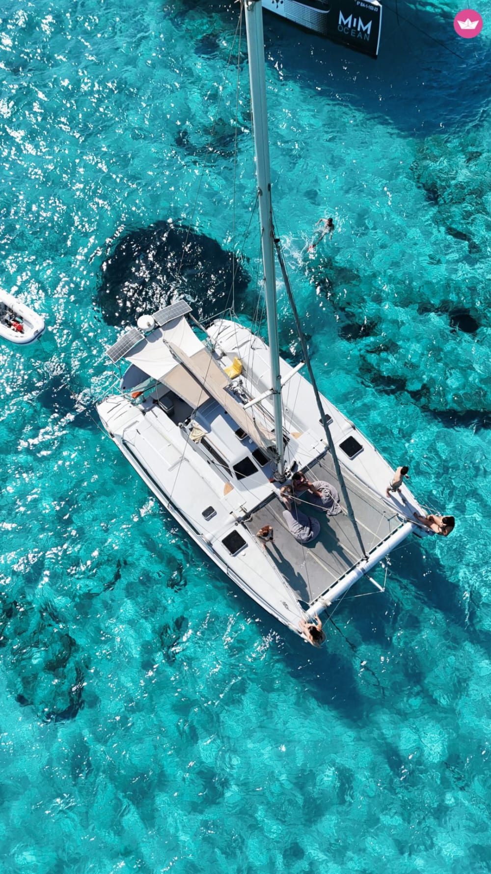 Explore Ibiza’s South or Formentera in Catamaran – 8h Charter