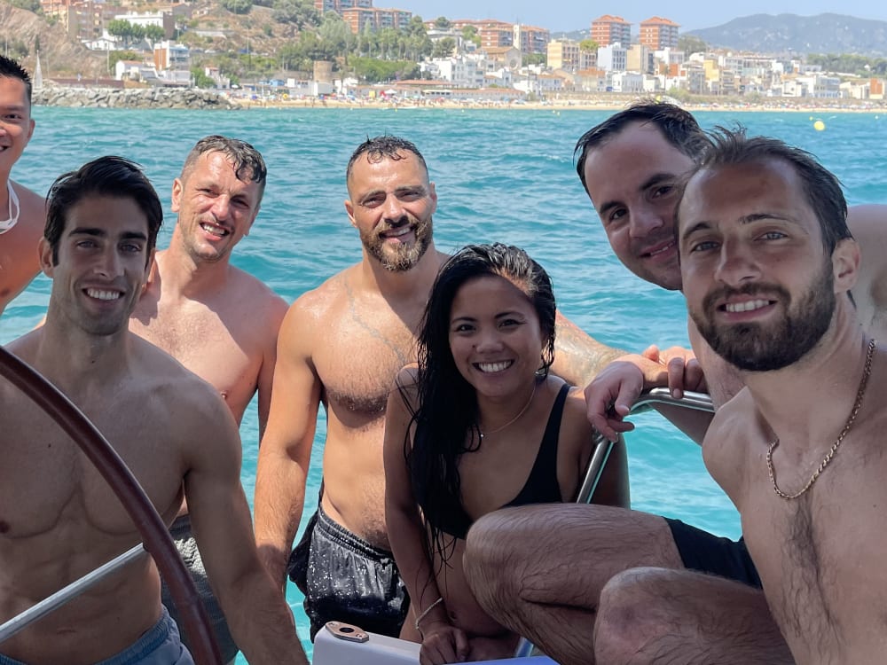 Tour en barco de 4 horas desde Puerto Olímpico: relax y mar