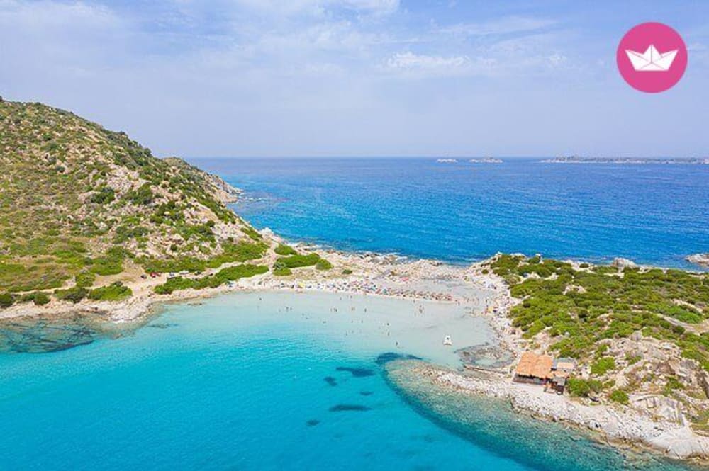 Imbarco a Sant'Antioco e Tour Cala Zafferano/Porto Scudo