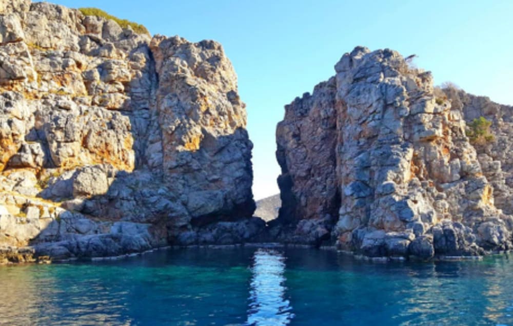 Crucero de día completo a Mochlos, Psira y Agriomandra: playas aisladas y un encanto atemporal