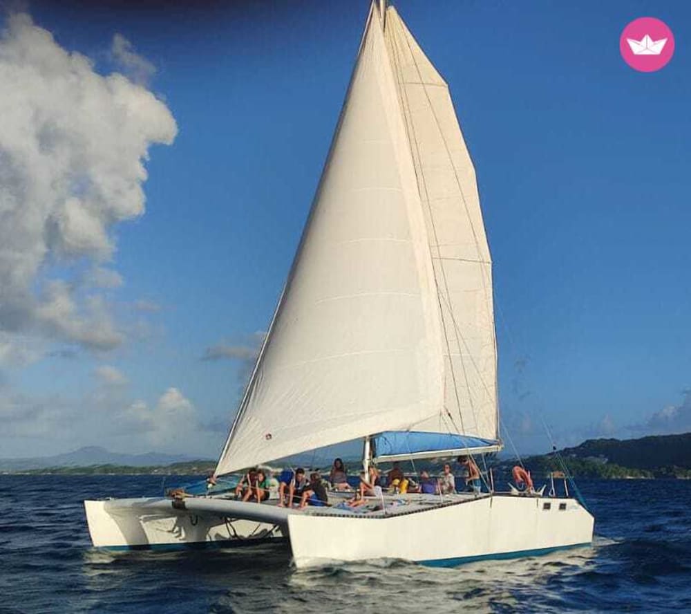 Cap Nord – Journée en catamaran depuis Les Trois-îlets