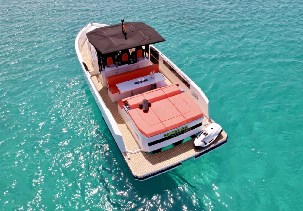 Donatello/Drei-Inseln-Bootstour: Ibiza, Formentera und Espalmador