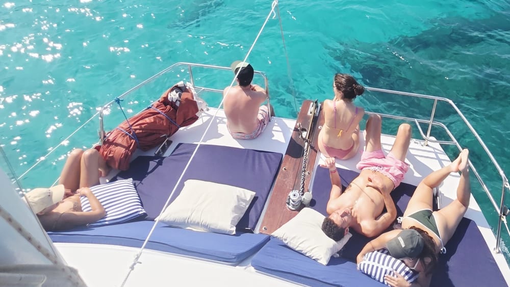 Discover Formentera from the Sea – Half-Day Catamaran Tour