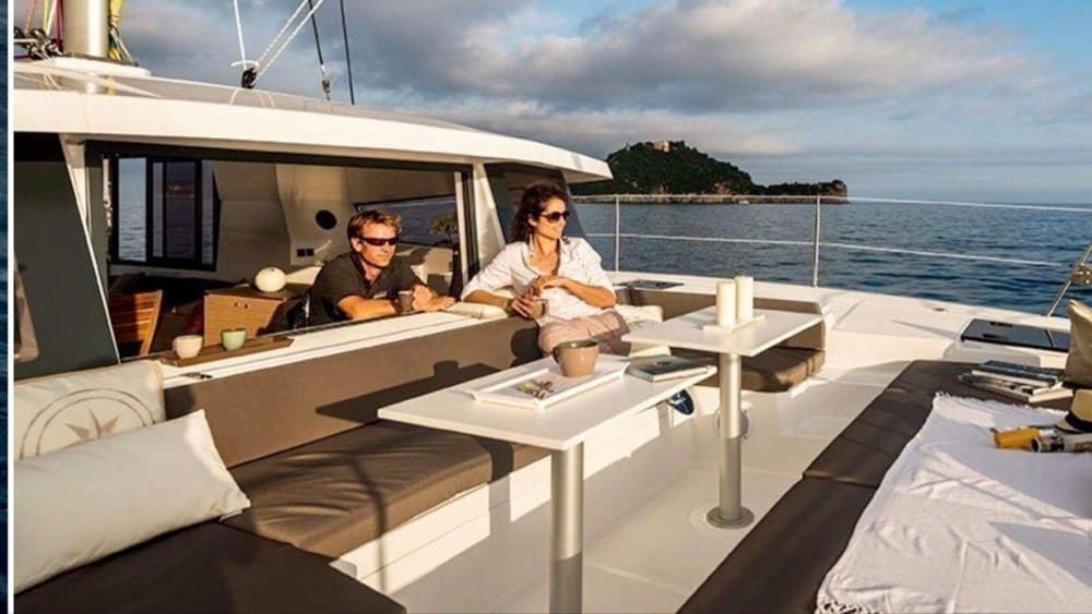 Bali 4.1: Santorini Morning Magic: Catamaran Cruise to Red Beach, White Beach, Volcano & More!