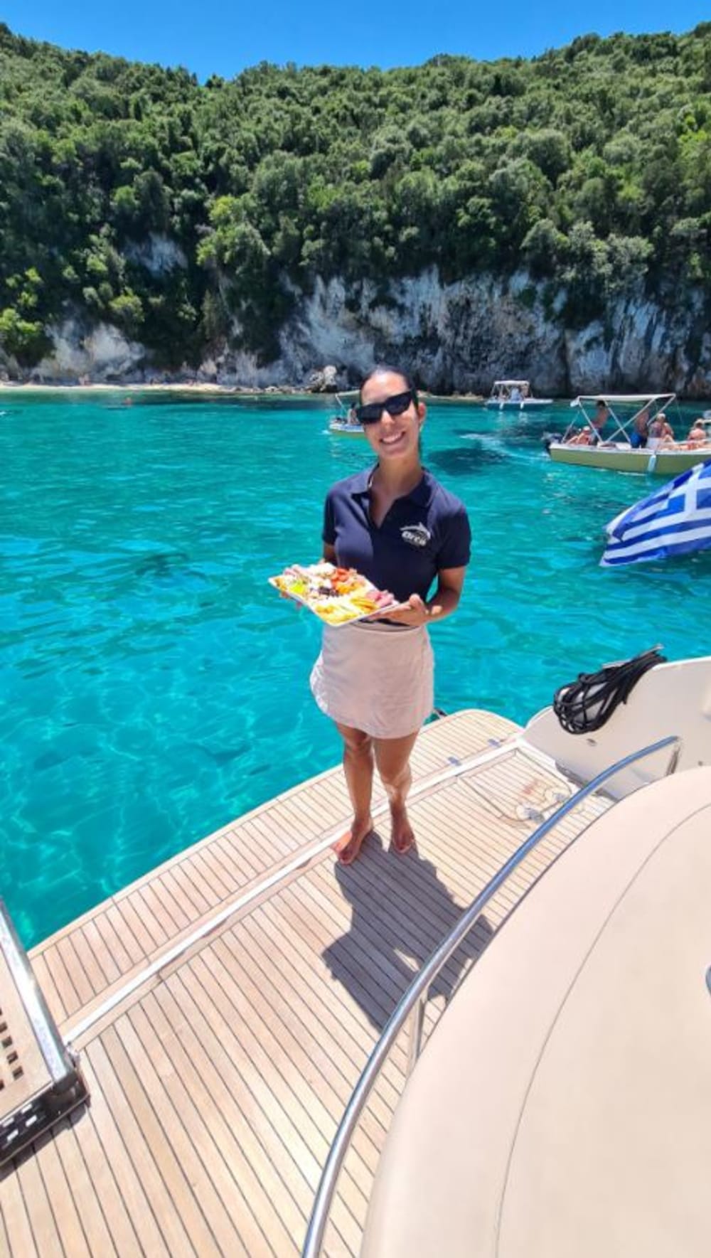 Yacht Escape to Corfu’s Coastal Treasures (5h)