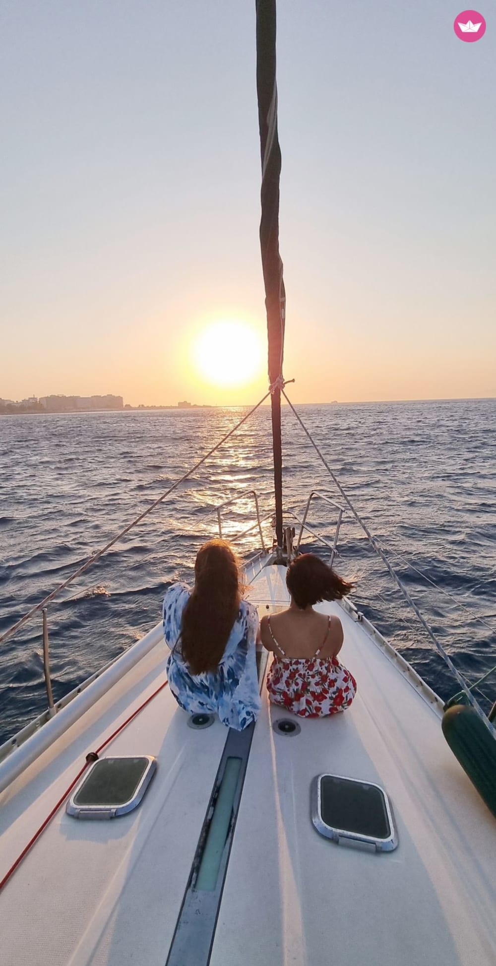 Golden Hour on the Aegean – Private Luxury Sunset Cruise in Rhodes, and enjoy fresh seasonal fruits, premium CAIR wine, champagne, local beer, soft drinks, and a complimentary cocktail as the sky turns golden.