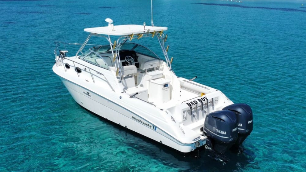 Le isole gioiello della Sardegna: avventura di un giorno intero a bordo del WellCraft 27