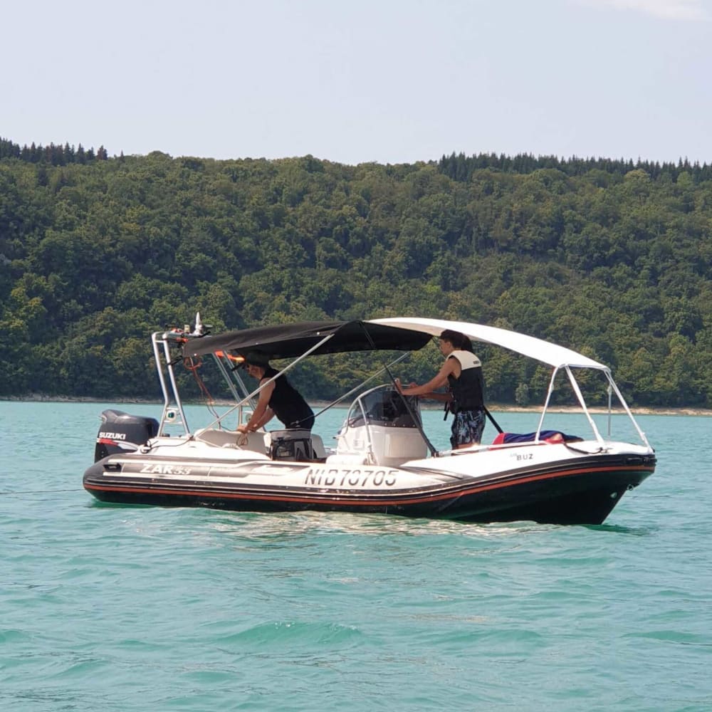 Balade nature aux cascades du lac de Vouglans : baignade et apéritif !