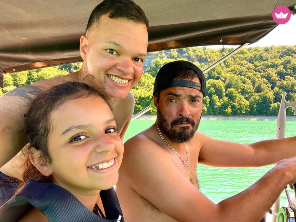 Sensations nautiques sur le lac de Vouglans !