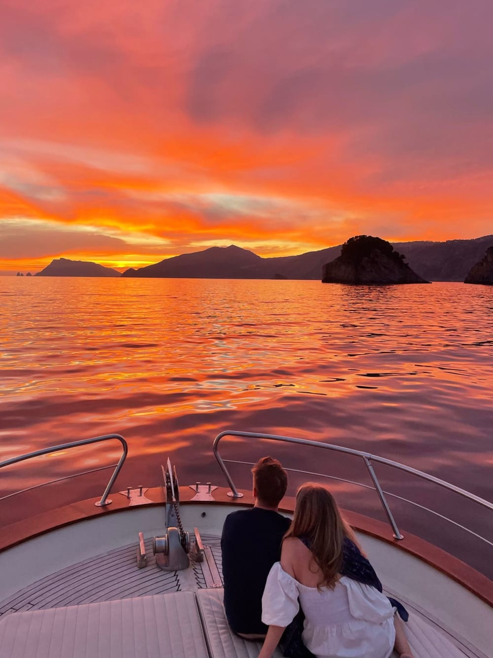 Tramonto sul Mare della Costiera – Sunset da Positano