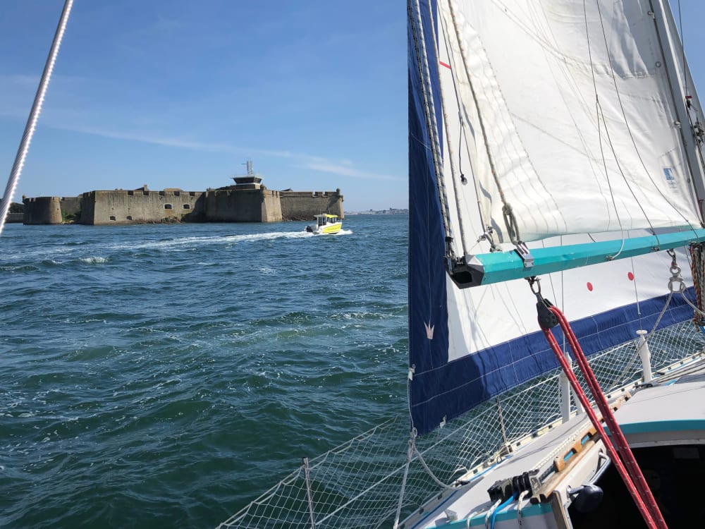 Journée en mer : hissez les voiles vers l'île de Groix
