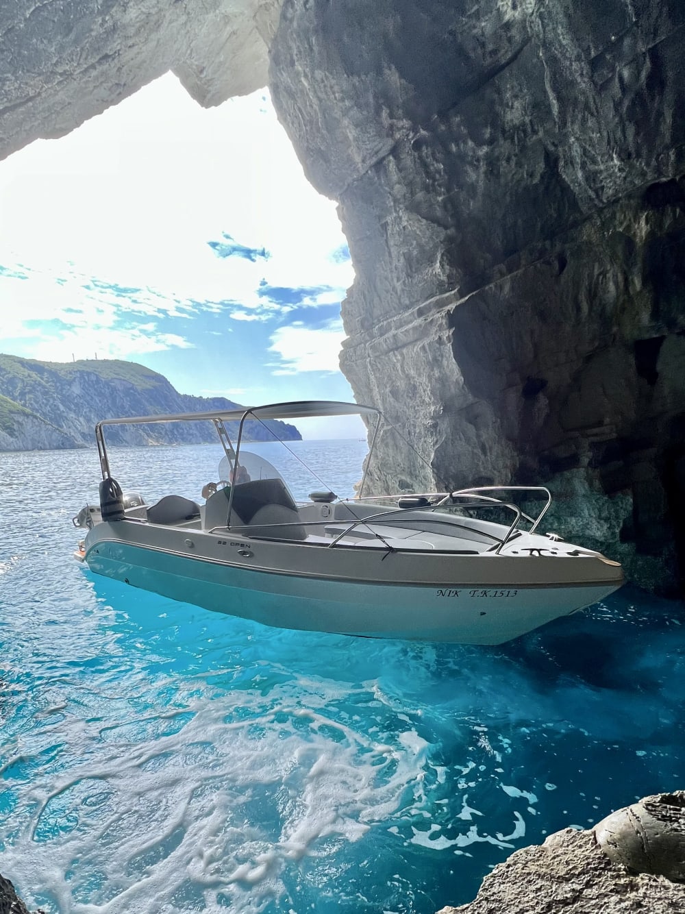 Crociera privata di mezza giornata ed esplorazione delle grotte - Costa occidentale di Corfù