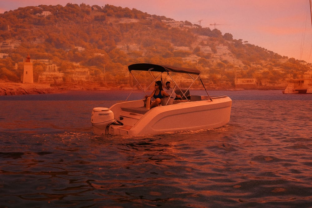 El último baño: una escapada de hora dorada en el agua