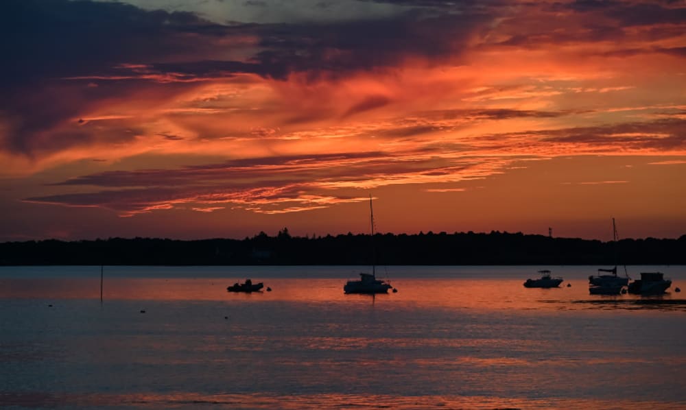 Alba sul Golfo: crociera privata su una pinnace da Larmor-Baden