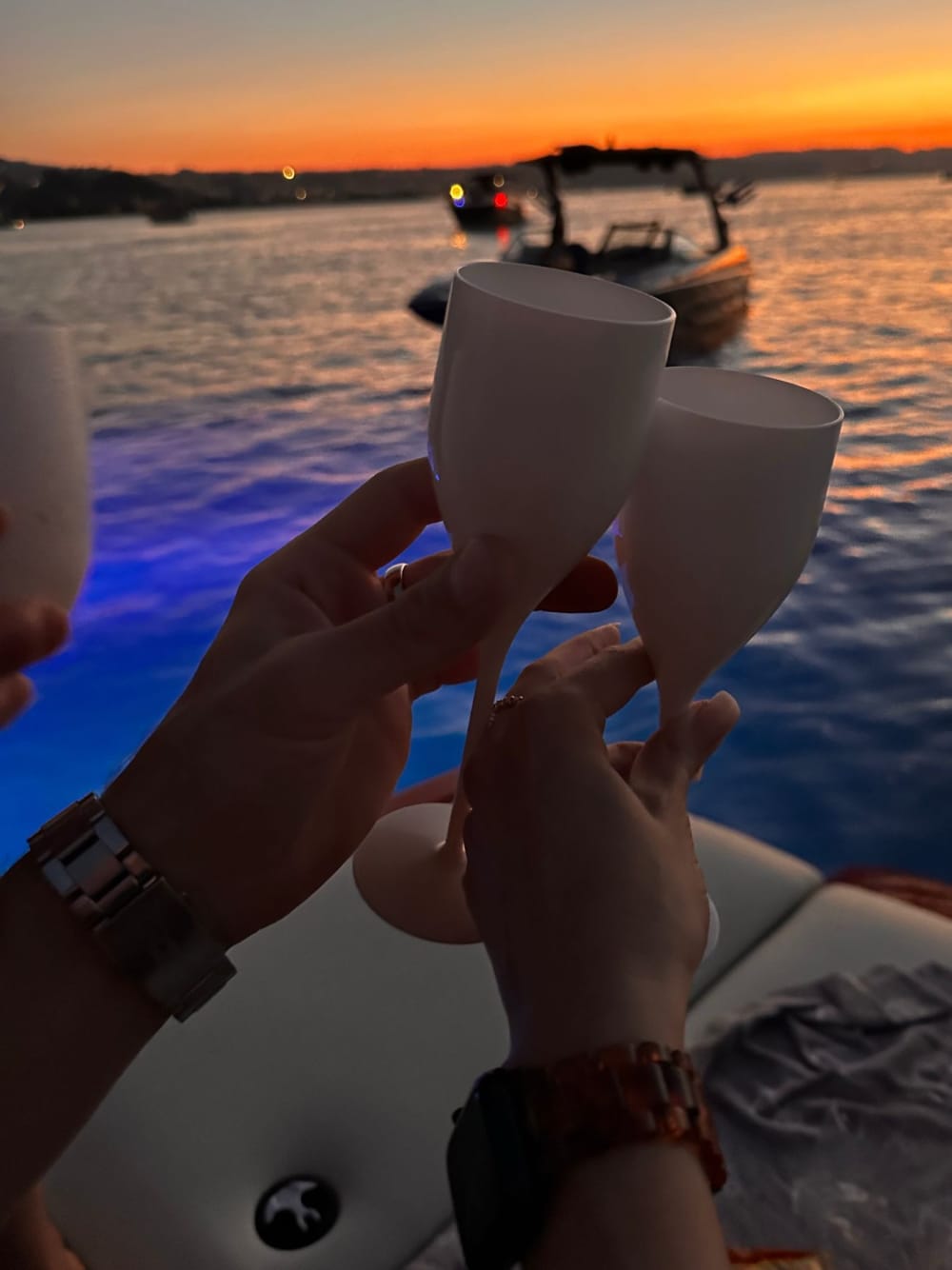 Sonnenuntergang – Abenderlebnis am Zürichsee