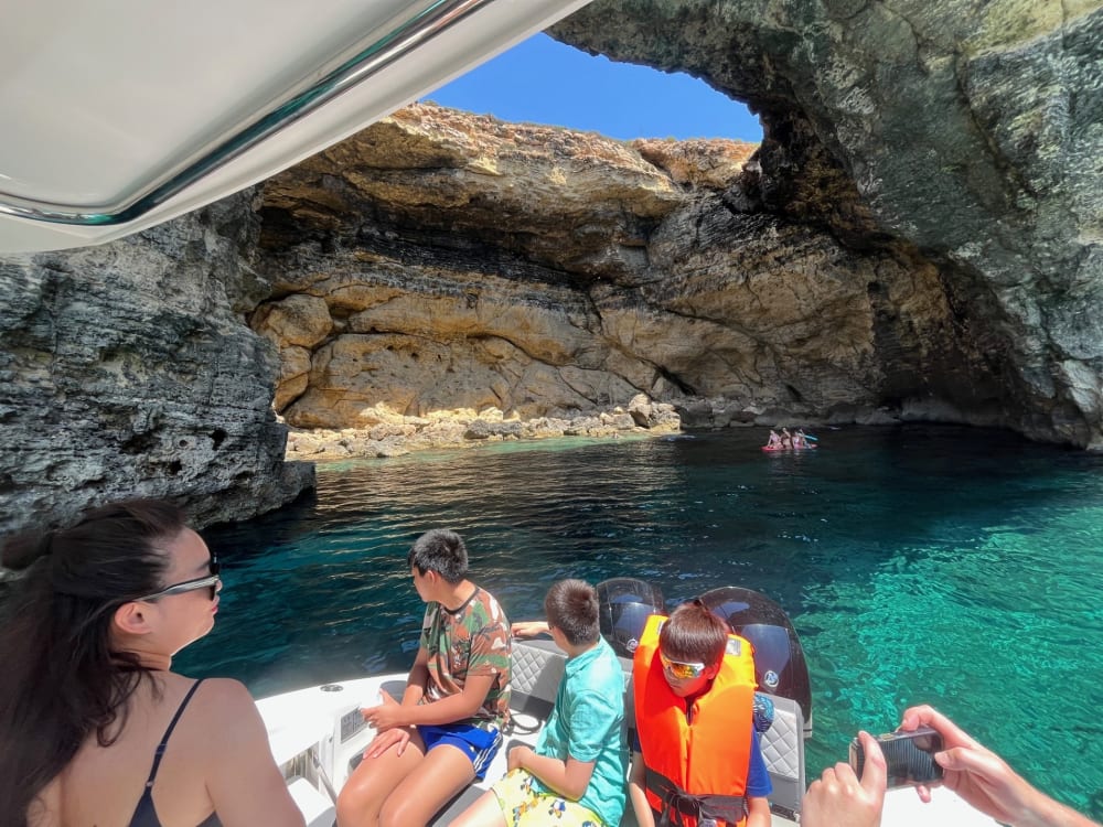 Aventure d'une journée à Gozo et Comino&nbsp;: lagons, falaises et baies charmantes