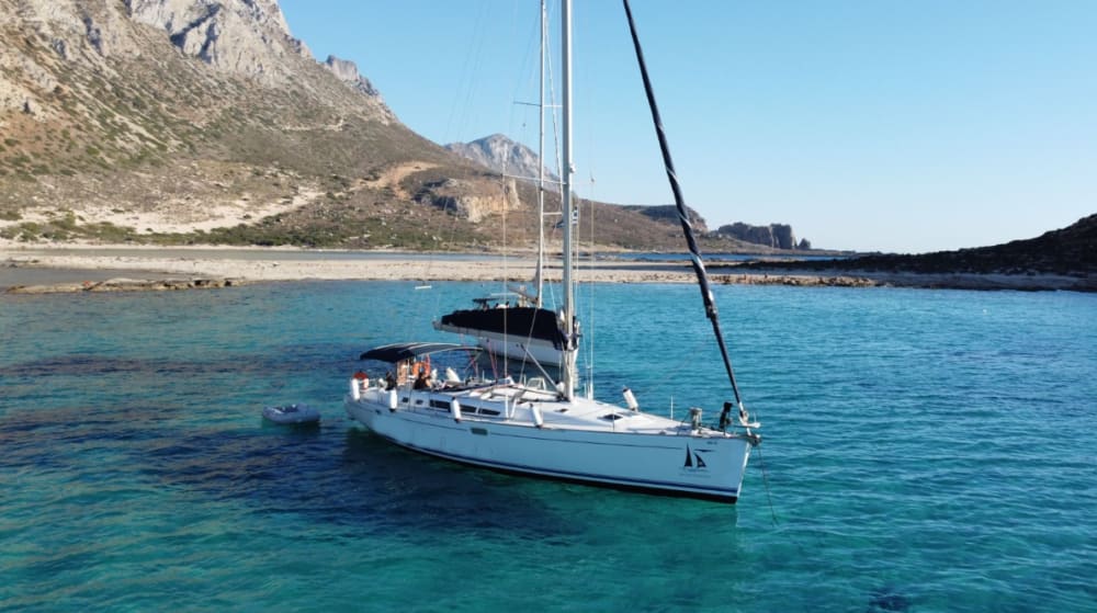 Crucero privado de día completo a Balos y Gramvousa con almuerzo cretense