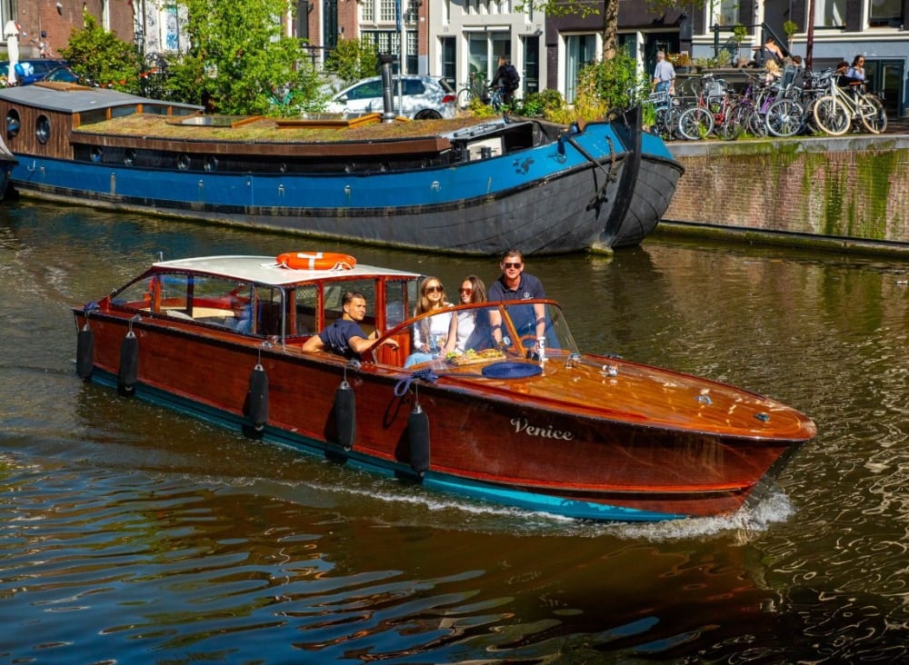 2-timmars privat kanalkryssning i Amsterdam